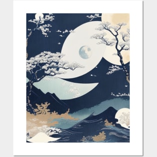 Japanese Ocean Posters and Art